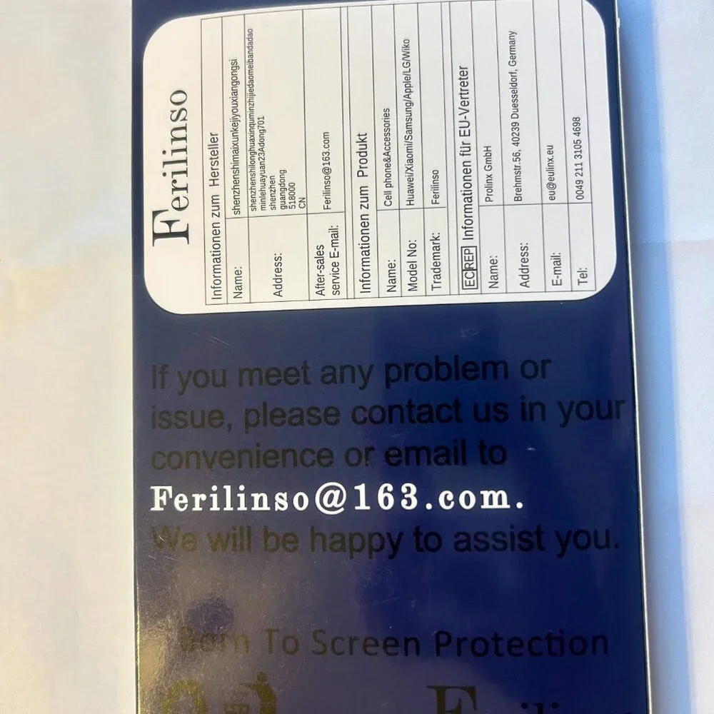 Ferilinso Designed for Iphone 14 Pro Max, 14 Plus Screen Protector ~3 Pack+2